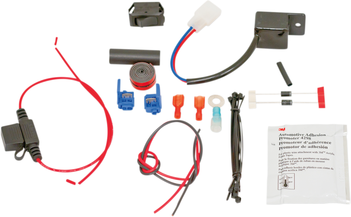 CUSTOM DYNAMICS 4-WAY HAZARD KIT MODULE KIT 4 WAY HAZARD