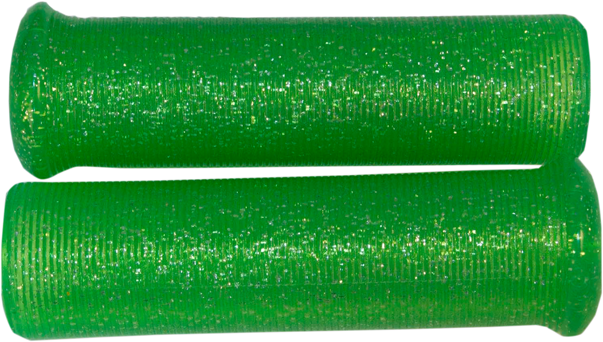 EMGO STAR FIRE FLAKE GRIPS GRIP RETRO METAL 7/8 GRE