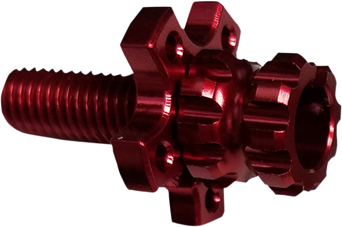 POWERSTANDS RACING CLUTCH CABLE ADJUSTERS CLTCHCBL ADJ RED 10X1.25