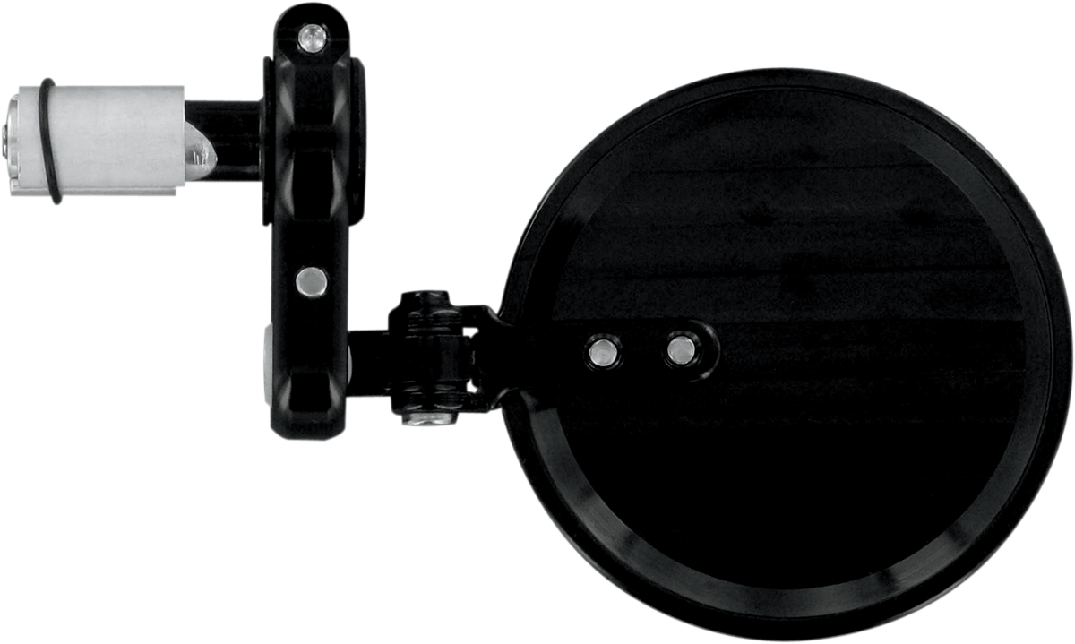 POWERSTANDS RACING FOLDING BAR END MIRRORS MIRROR BAREND FRANCO BK