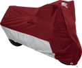 NELSON RIGG MC902/3/4/5 DELUXE ALL-SEASON COVERS M/C COVER POLY BURG/SILVR