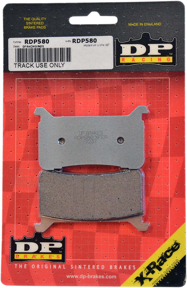 DP BRAKES BRAKE SHOES BRAKE PAD SINTRD RDP580