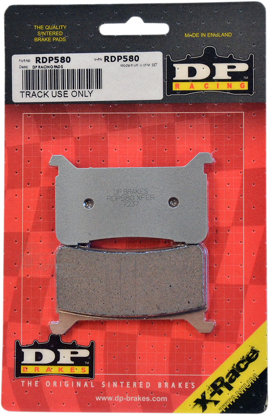 DP BRAKES BRAKE SHOES BRAKE PAD SINTRD RDP580