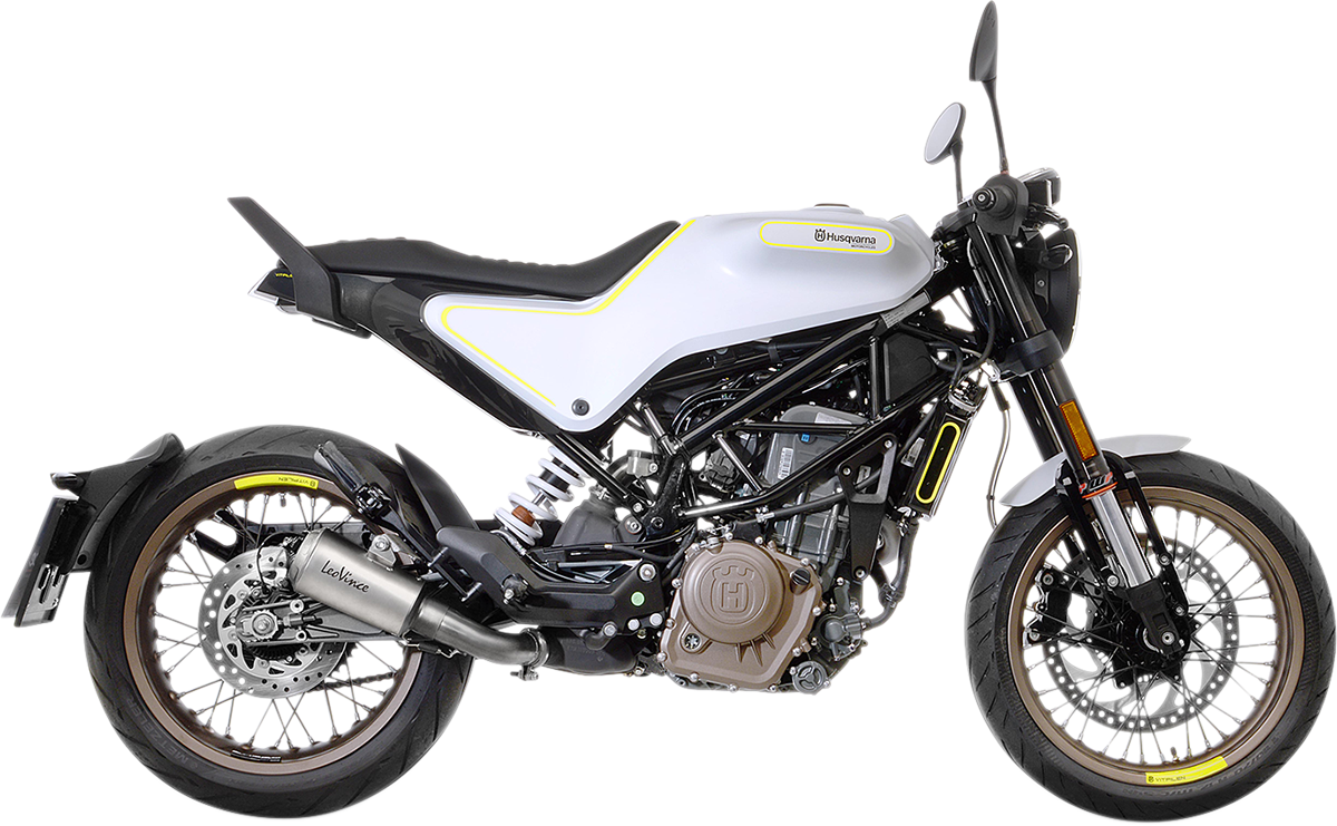 LEO VINCE LV-10 SLIP-ONS MUFFLER LV10 SS HUSQ 401