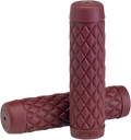 BILTWELL TPV GRIPS GRIPS TORKER 1" OXBLOOD