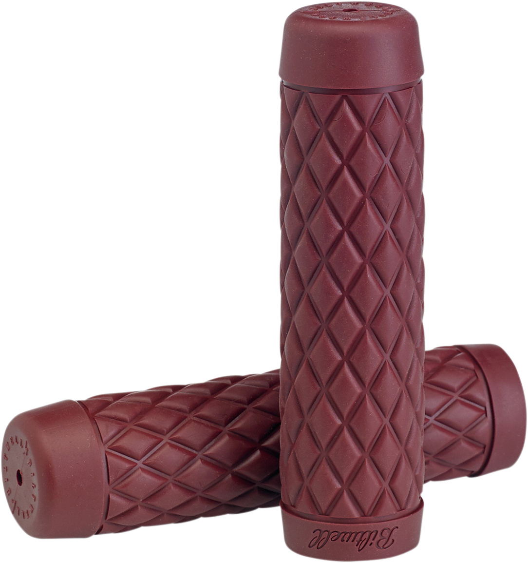 BILTWELL TPV GRIPS GRIPS TORKER 1" OXBLOOD