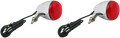 CUSTOM DYNAMICS PROBEAM®​ UNIVERSAL REAR LED TURN SIGNALS SIGNAL PB UNIV 24RED CHR