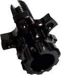 POWERSTANDS RACING CLUTCH CABLE ADJUSTERS CLTCHCBL ADJ BLK 10X1.25