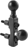 RAM MOUNT RAM MOUNT MOTORCYCLE BRAKE/CLUTCH RESERVOIR BASE WITH 1" BALLS BASE HBR/BRK/CLTH 2 BALL