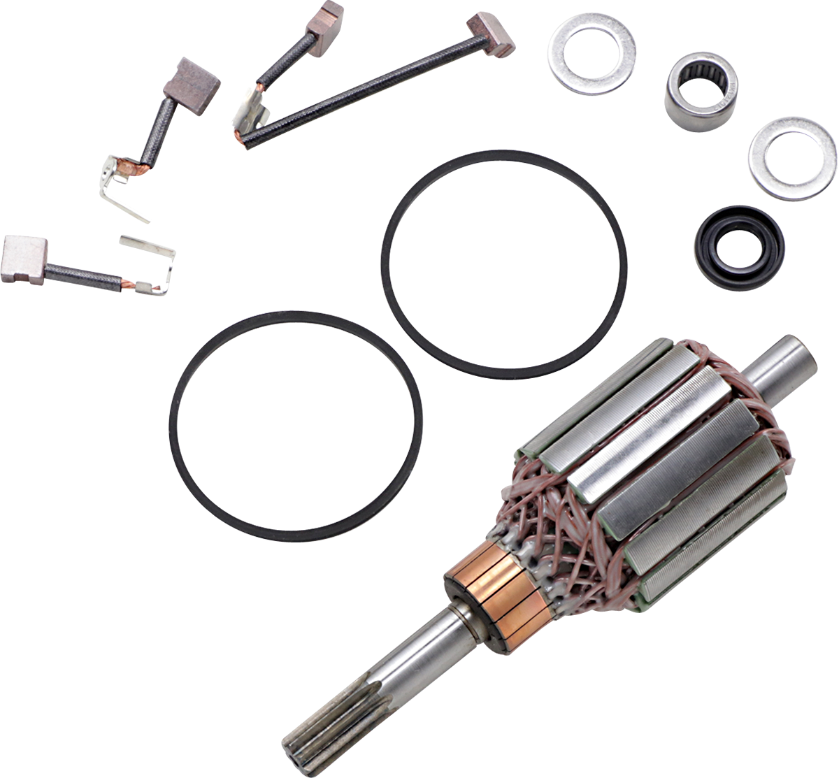 RICK'S MOTORSPORT ELECTRIC STARTER MOTOR REBUILD KITS STARTER REBUILD KIT