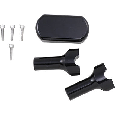 SOLID HANDLEBAR RISER/TOP CLAMP KITS FOR HARLEY-DAVIDSON