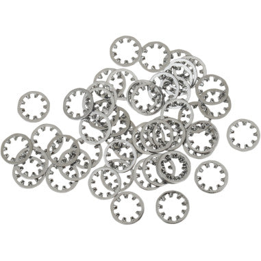 CHROME INSIDE STAR WASHER ASSORTMENT FOR HARLEY-DAVIDSON