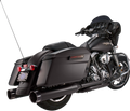 S&S CYCLE 41/2" MK45 PERFORMANCE MUFFLERS FOR HARLEY-DAVIDSON 1995 - 2013 Black/Black/Natural Tracer Mk45 Slip-On Mufflers