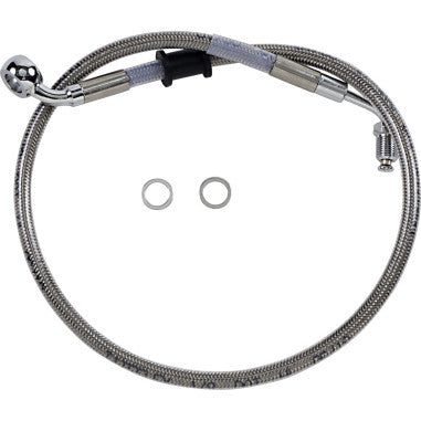 EXTENDED LENGTH STAINLESS STEEL BRAKE LINE KITS FOR HARLEY-DAVIDSON