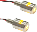 K&S TECHNOLOGIES THREE-BEAM LICENSE PLATE BOLT LIGHTS MARKER LIGHT LED AMBER