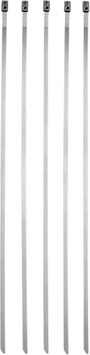 MOOSE RACING HARD-PARTS STAINLESS STEEL CABLE TIES CABLE-TIE STNLESS 8" 5PK