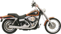 BASSANI XHAUST ROAD RAGE 2-INTO-1 SYSTEMS FOR HARLEY-DAVIDSON 2008 - 2017 Chrome Short Upswept Road Rage 2-Into-1 Exhaust System