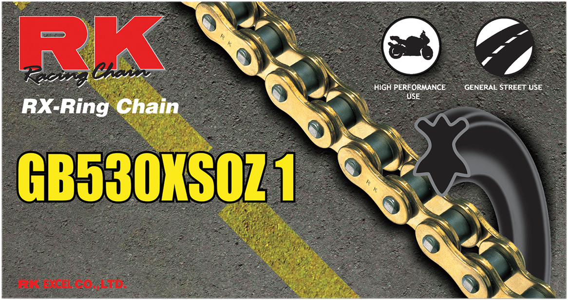 RK X-RING (XSOZ1) CHAIN GB530XSOZ1 X 110