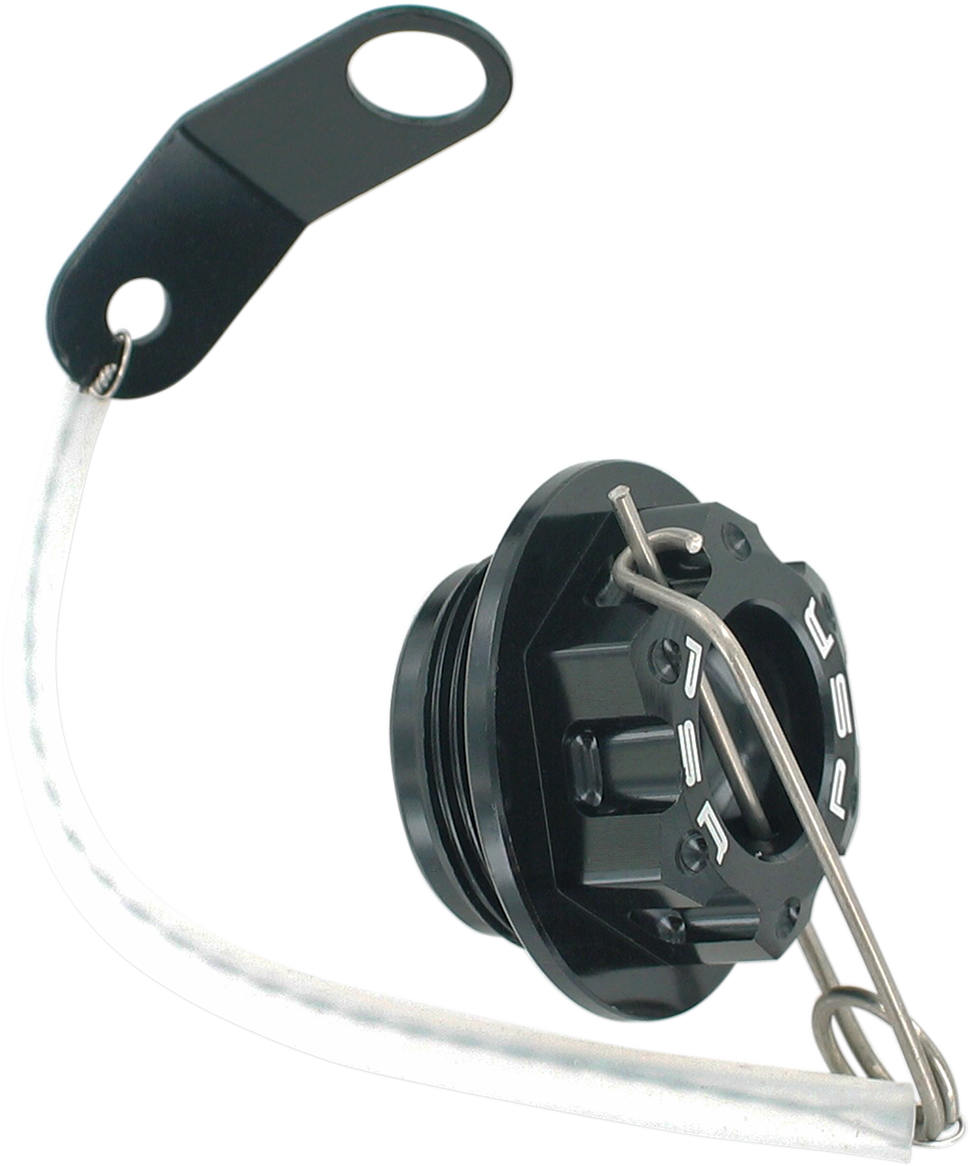 POWERSTANDS RACING OIL FILLER CAP KITS OIL CAP KIT M30X1.5 BLK