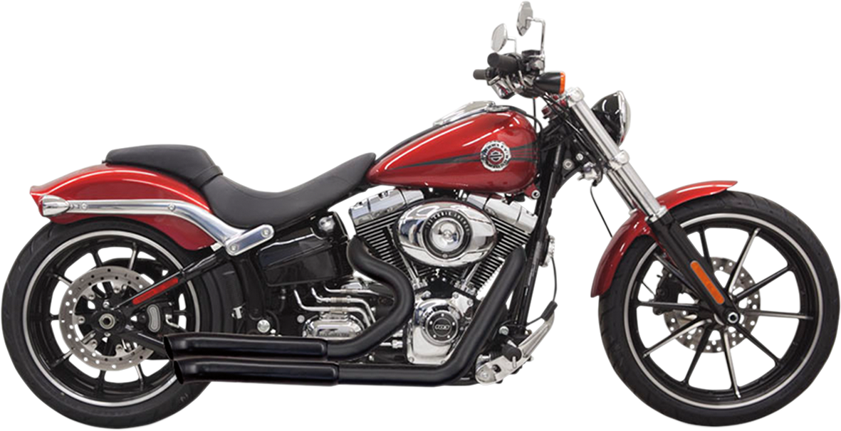 BASSANI XHAUST PRO-STREET SYSTEMS FOR HARLEY-DAVIDSON 2013 - 2017 Black Pro-Street Exhaust System