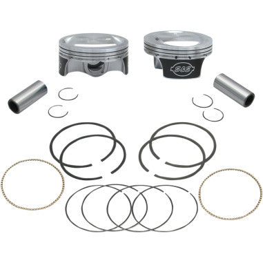 PISTON KITS AND RINGS FOR S&S MOTORS FOR HARLEY-DAVIDSON