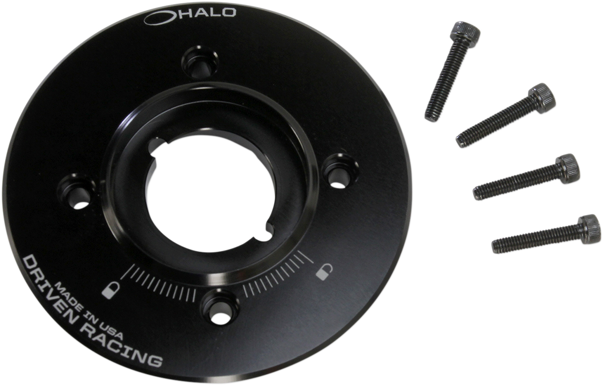 DRIVEN RACING HALO FUEL CAPS AND BASES CAP FUEL BASE APRILIA