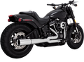 Pro Pipe 2-in-1-Chrom-Auspuffanlage für Harley-Davidson