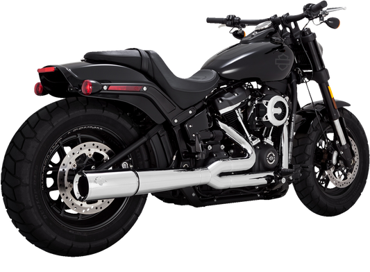 Sistema De Escape Pro Pipe 2 En 1 Cromado Para Harley Davidson