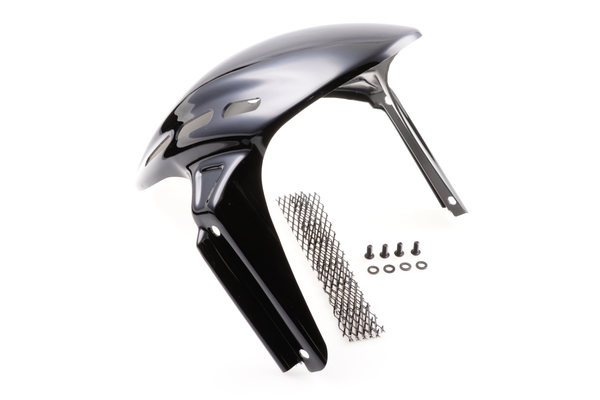 Custom-Frontkotflügel für Softail, Sportster S V2, Schwarz