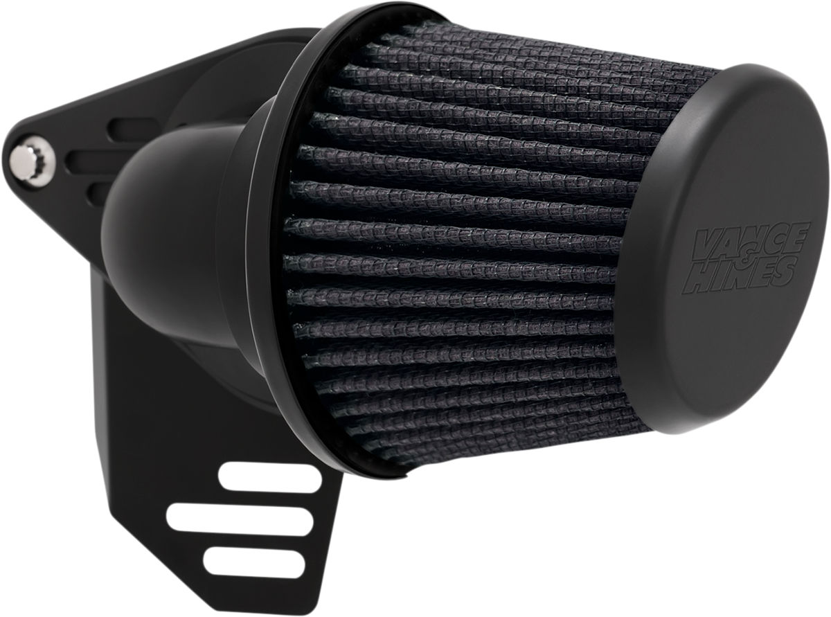 Mattschwarzer VO2 Falcon-Luftfilter für Harley Davidson