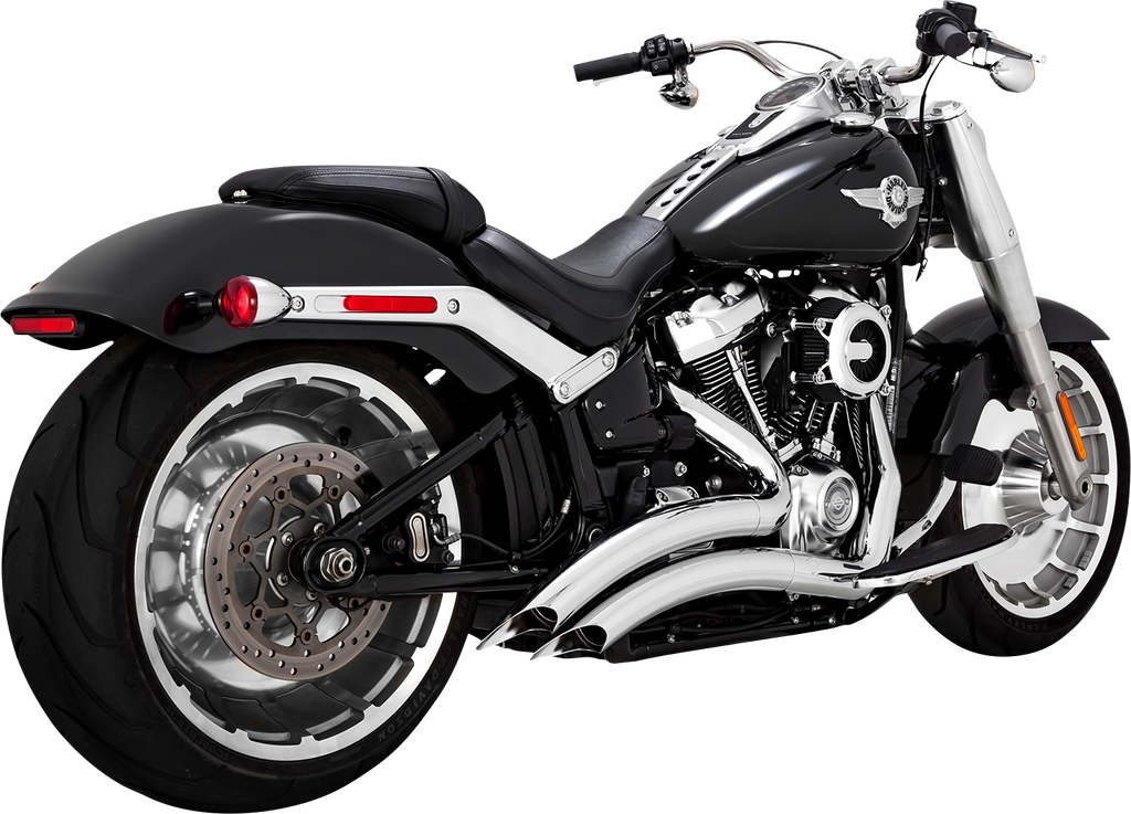 Sistema De Escape Big Radius Cromado Para Harley Davidson