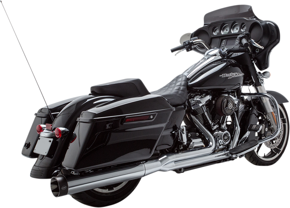 Sidewinder 2-Into-1 Exhaust Systems And Shadow Muffler Kits For Harley Davidson