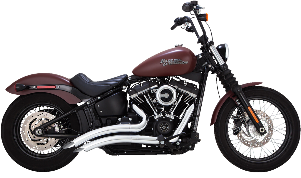 Sistema De Escape Big Radius Cromado Para Harley Davidson