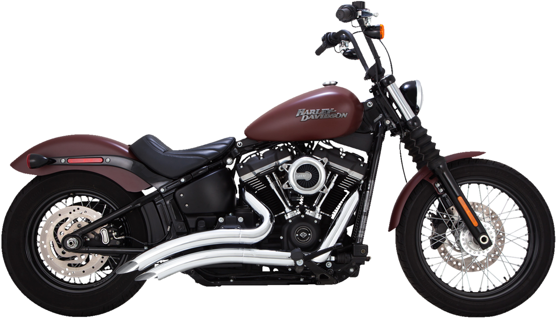 Sistema De Escape Big Radius Cromado Para Harley Davidson