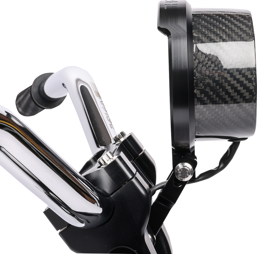 Schwarze Softail-Messgeräte-Umbausätze