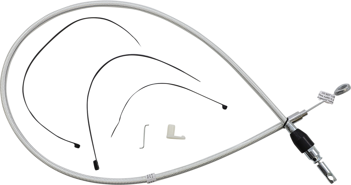 Quick Connect Braided Upper Clutch Cables For Harley Davidson