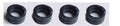 Kit tubos de admisión 4PCS XJ600N,S ’96-98 CHY-39 TOURMAX CHY-39