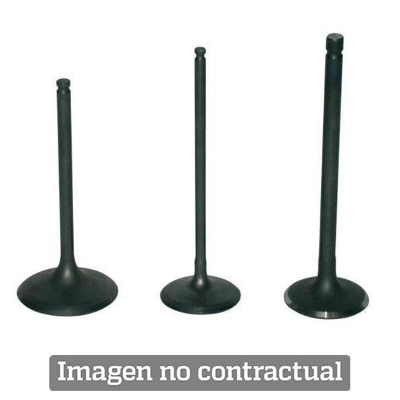 Válvula de acero Prox Ø26.00 longitud 82.40 Øcuello 5.00 Escape PROX 28.1226-1