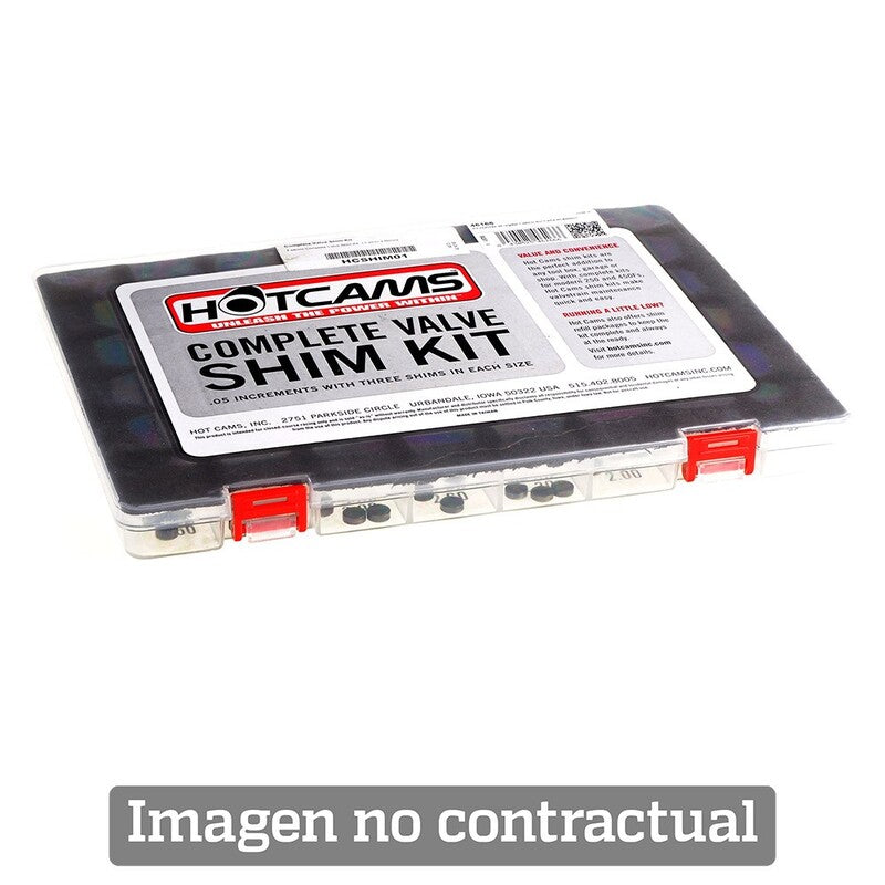 Pastillas de reglaje Hot Cams (Set 5pcs) Ø13 x 2,05 mm HOT CAMS 5PK1300205
