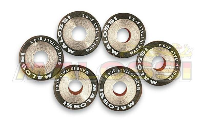 6 Rodillos Malossi HTRoll Ø15x12 gr.05,4 66 9417.F0 MALOSSI 66 9417.F0