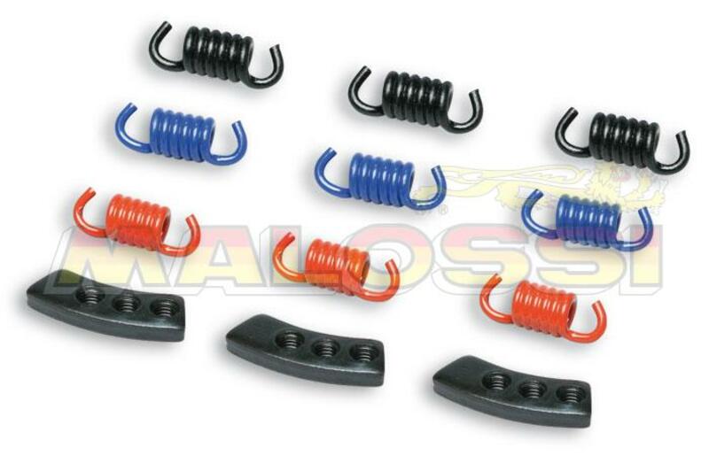 SET 9 muelles MHR Malossi OEM FLY/DELTA CLUTCH Rojo/Amarillo/blanco 2911848 MALOSSI 2911848
