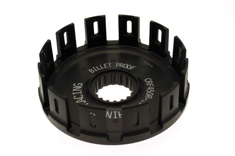 Campana de embrague HINSON, aluminio, con gomas amortiguadoras y engranaje de arranque HINSON H489