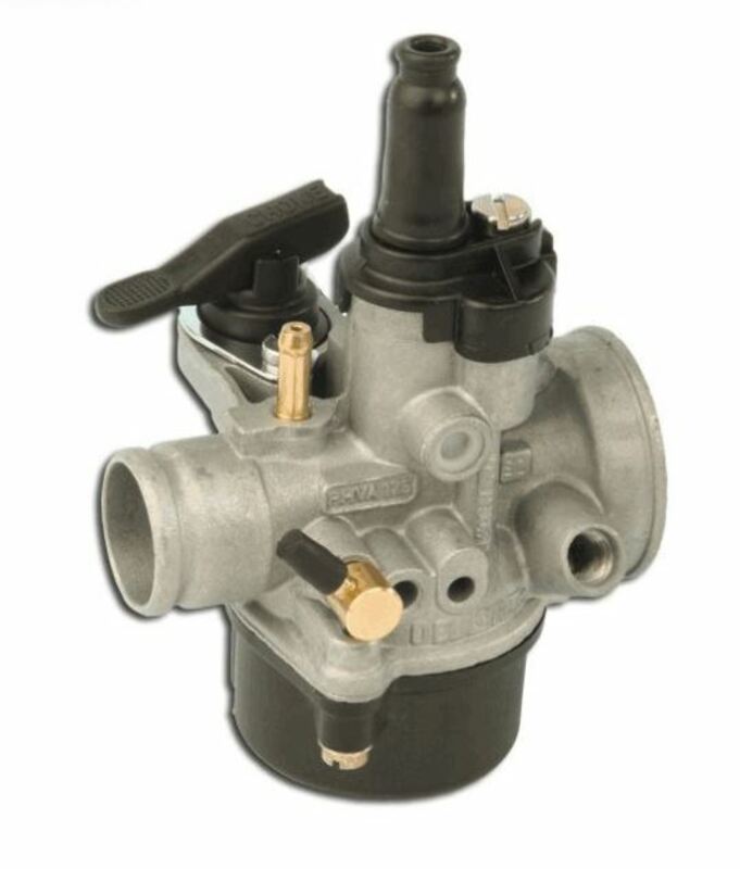 Carburador DELL ORTO PHVA 17,5 AM6 - starter manual DELL ORTO 1407