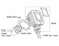 POLINI Cylinder Kit - Ø40mm Peugeot POLINI 142,0159
