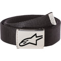 Ageless Web Belts Black/ Chrome