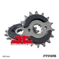 Piñón con goma anti-ruido JT SPROCKETS acero 516 - Paso 520 JT SPROCKETS JTF516.16RB