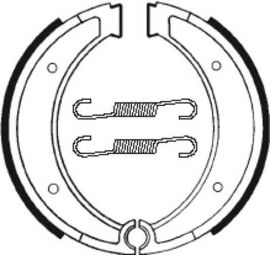 Zapatas de freno Tecnium BA116 TECNIUM BA116