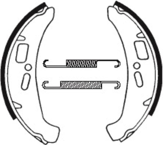 Zapatas de freno Tecnium BA185 TECNIUM BA185