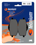 Pastillas de freno Tecnium MA116 Orgánicas TECNIUM MA116