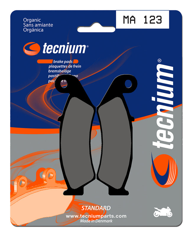 Pastillas de freno Tecnium MA123 Orgánicas TECNIUM MA123